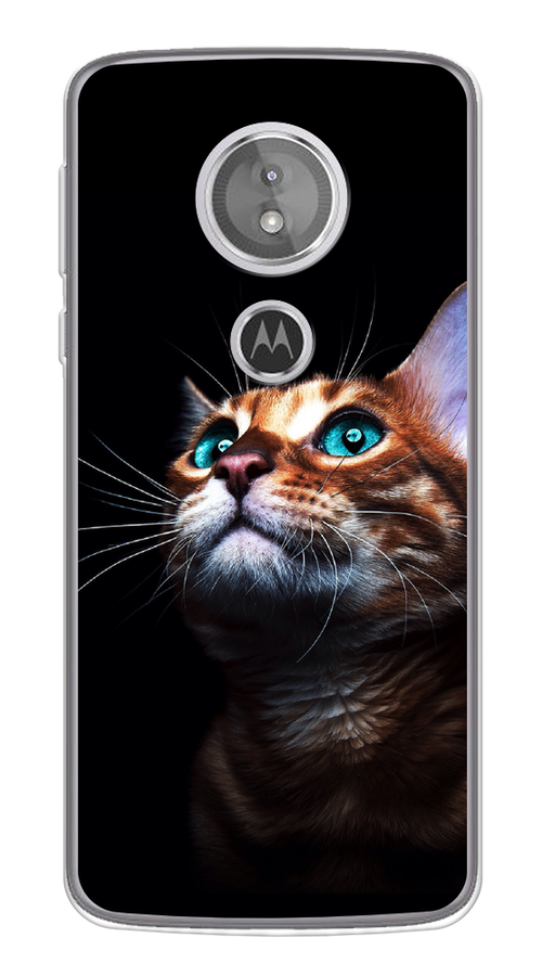 

Чехол Awog на Motorola Moto G6 Play / Моторола Мото G6 Плэй "Мечтательный кот", Разноцветный, 240950-1