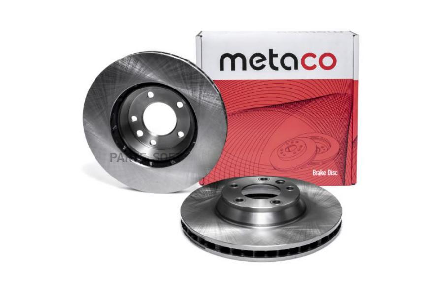 

METACO 3090-002L Диск тормозной передний вентилируемый левый 1шт