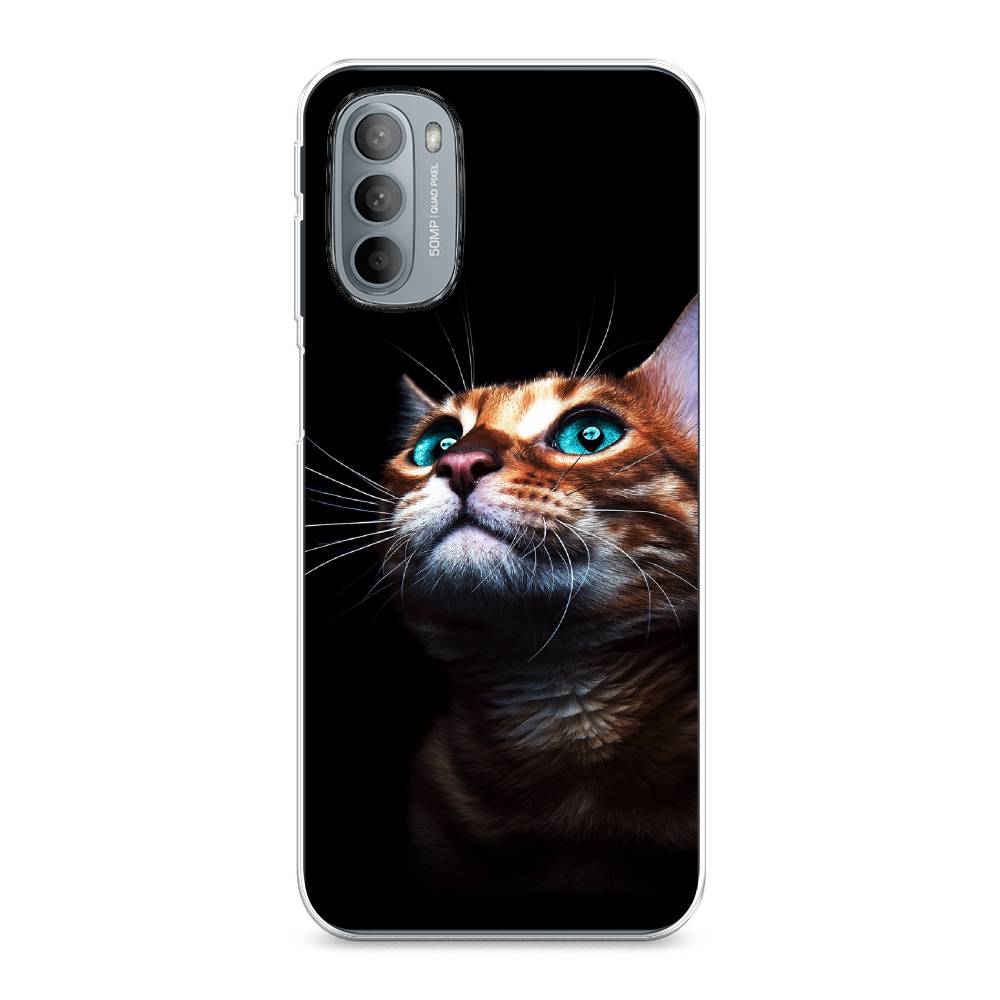 

Чехол Awog на Motorola Moto G31/G41 "Мечтательный кот", Разноцветный, 241850-1