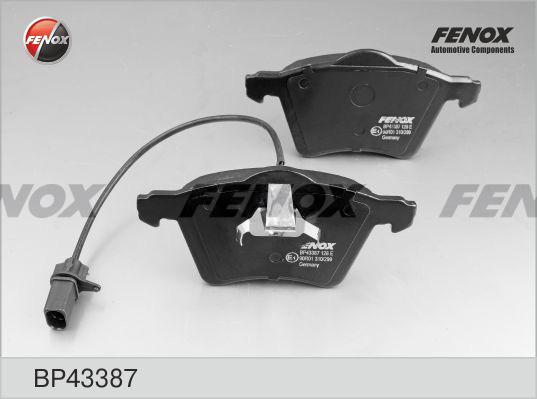 Тормозные колодки FENOX передние BP43387 100057023251