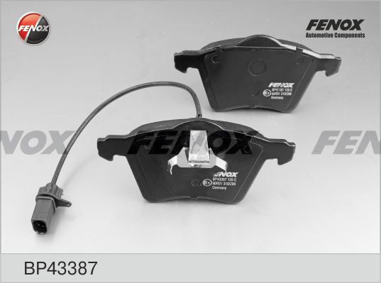 

Тормозные колодки FENOX передние BP43387