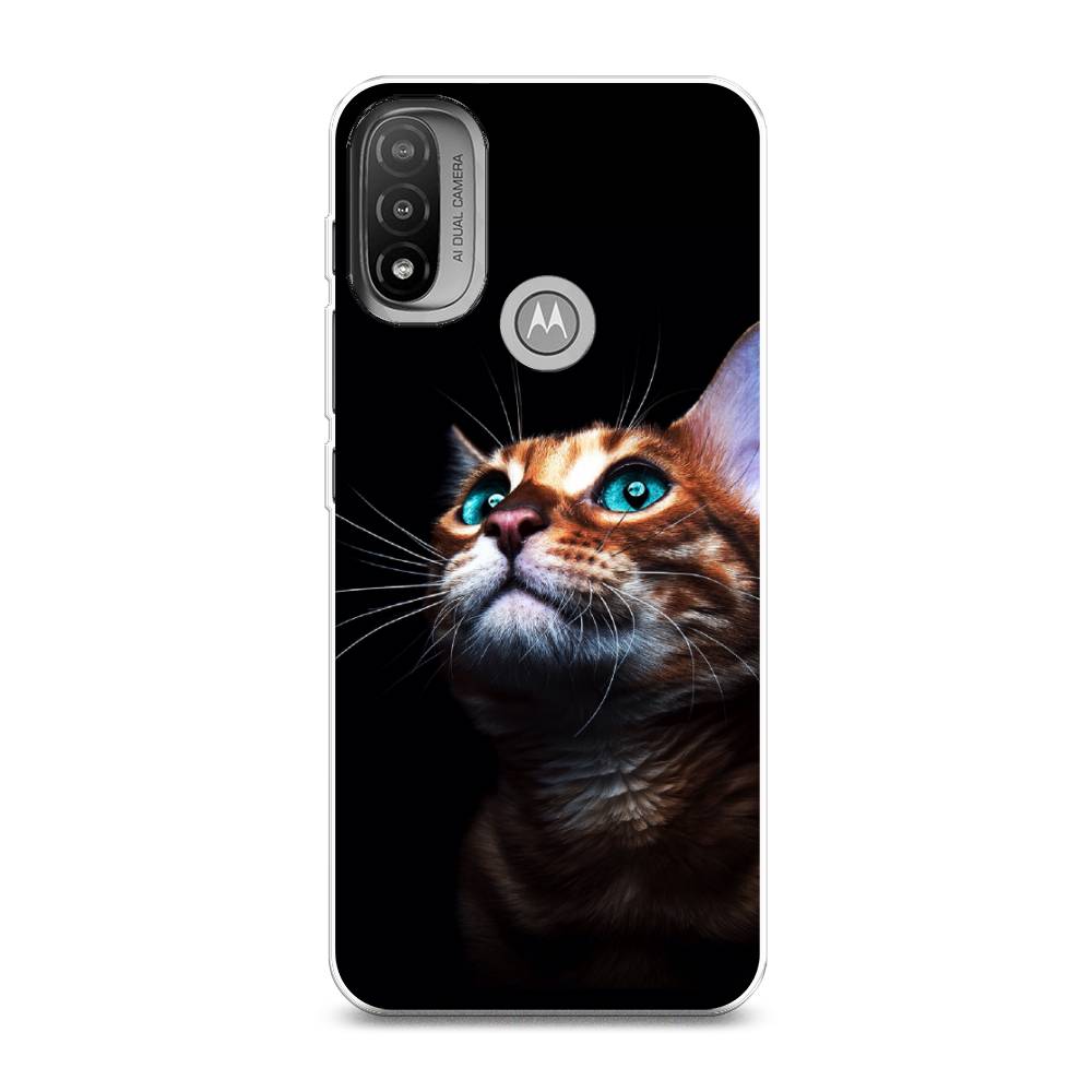 

Чехол Awog на Lenovo K14 Plus/Motorola Moto E20/E30/E40 "Мечтательный кот", Разноцветный, 243450-1
