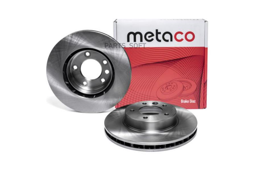 

METACO 3090-001L Диск тормозной передний вентилируемый левый 1шт