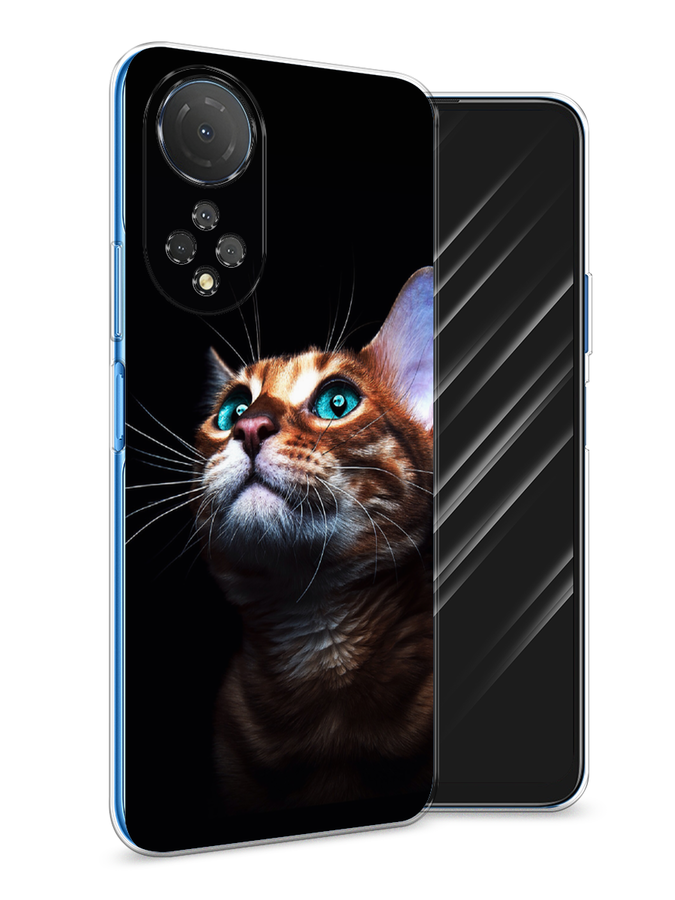 

Чехол Awog на Honor X7 2022 "Мечтательный кот", Разноцветный, 6108850-1