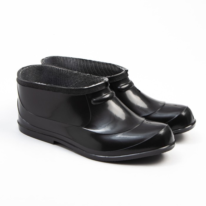 

Галоши унисекс NoBrand 9165838 черные 39 RU, 9165838