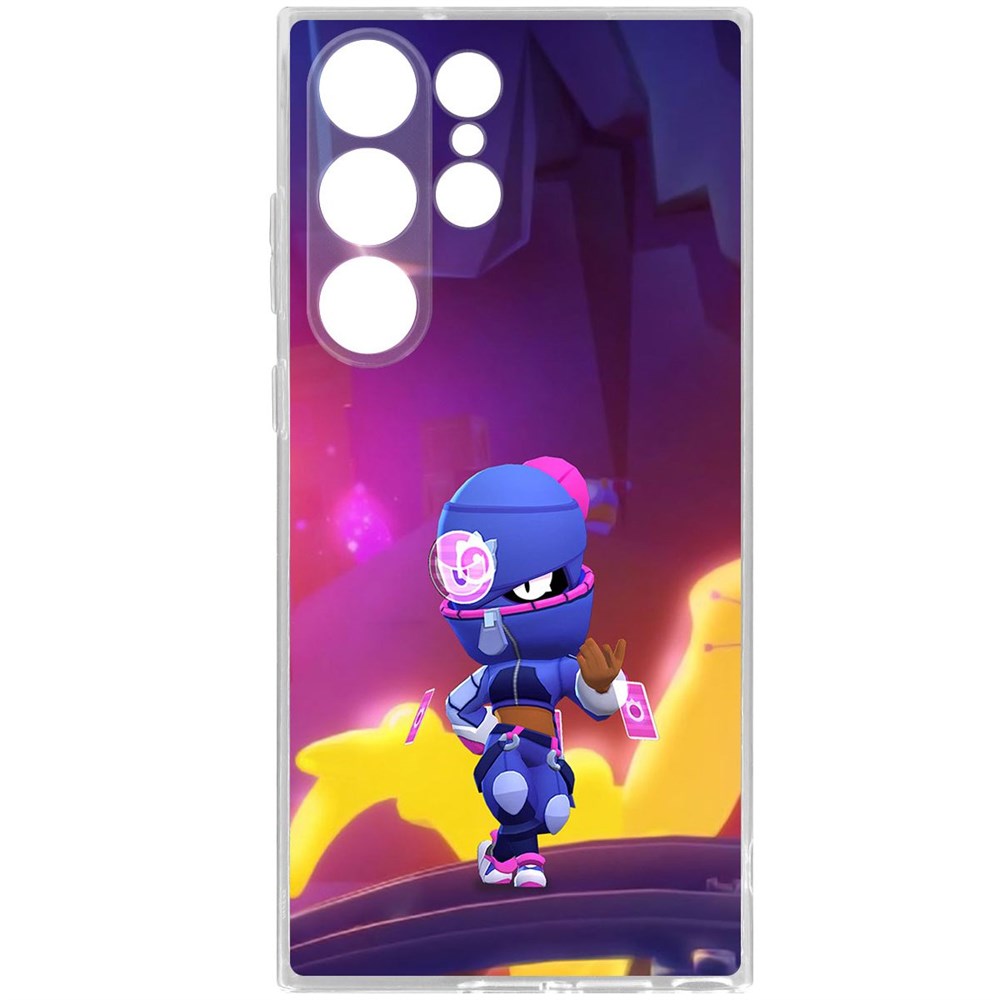Чехол-накладка Brawl Stars-Ниндзя Тара для Samsung Galaxy S23 Ultra