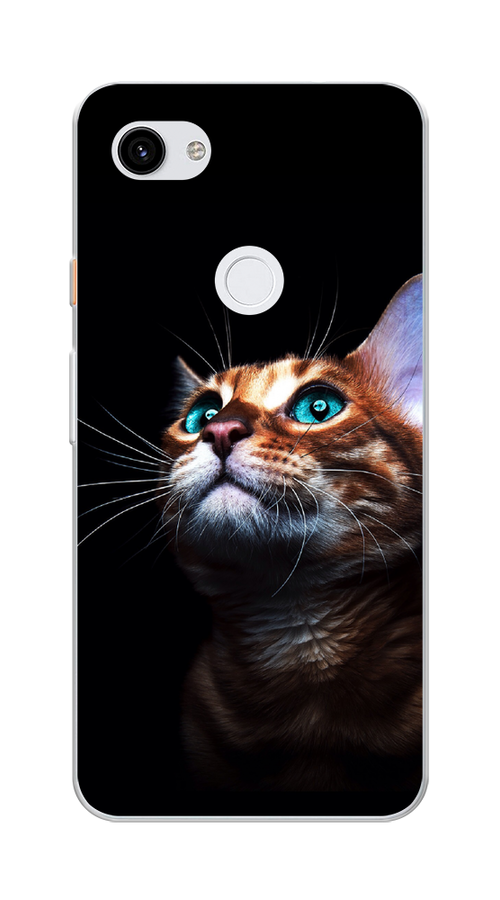 

Чехол Awog на Google Pixel 3A XL "Мечтательный кот", Разноцветный, 270450-1