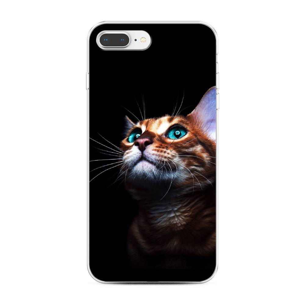 

Чехол Awog на Apple iPhone 8 Plus / Айфон 8 Plus "Мечтательный кот", Разноцветный, 10950-1