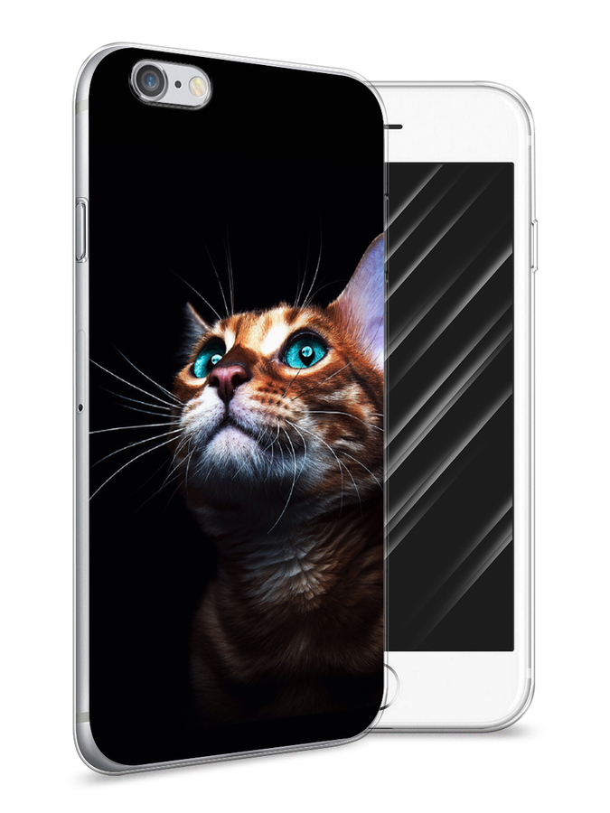 

Чехол Awog на Apple iPhone 6S / Айфон 6S "Мечтательный кот", Разноцветный, 0104S50-1