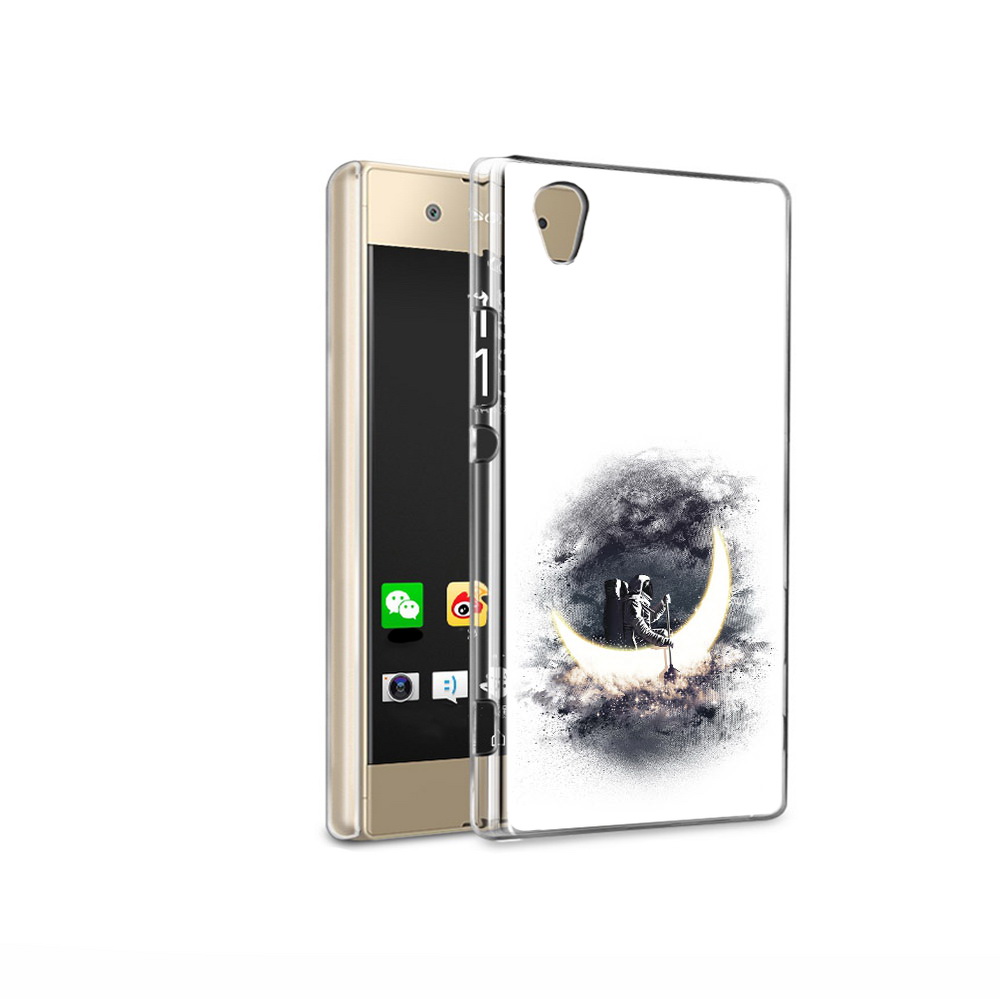 

Чехол MyPads Tocco для Sony Xperia XA1 Ultra лунный путешественник (PT67027.252.448), Прозрачный, Tocco