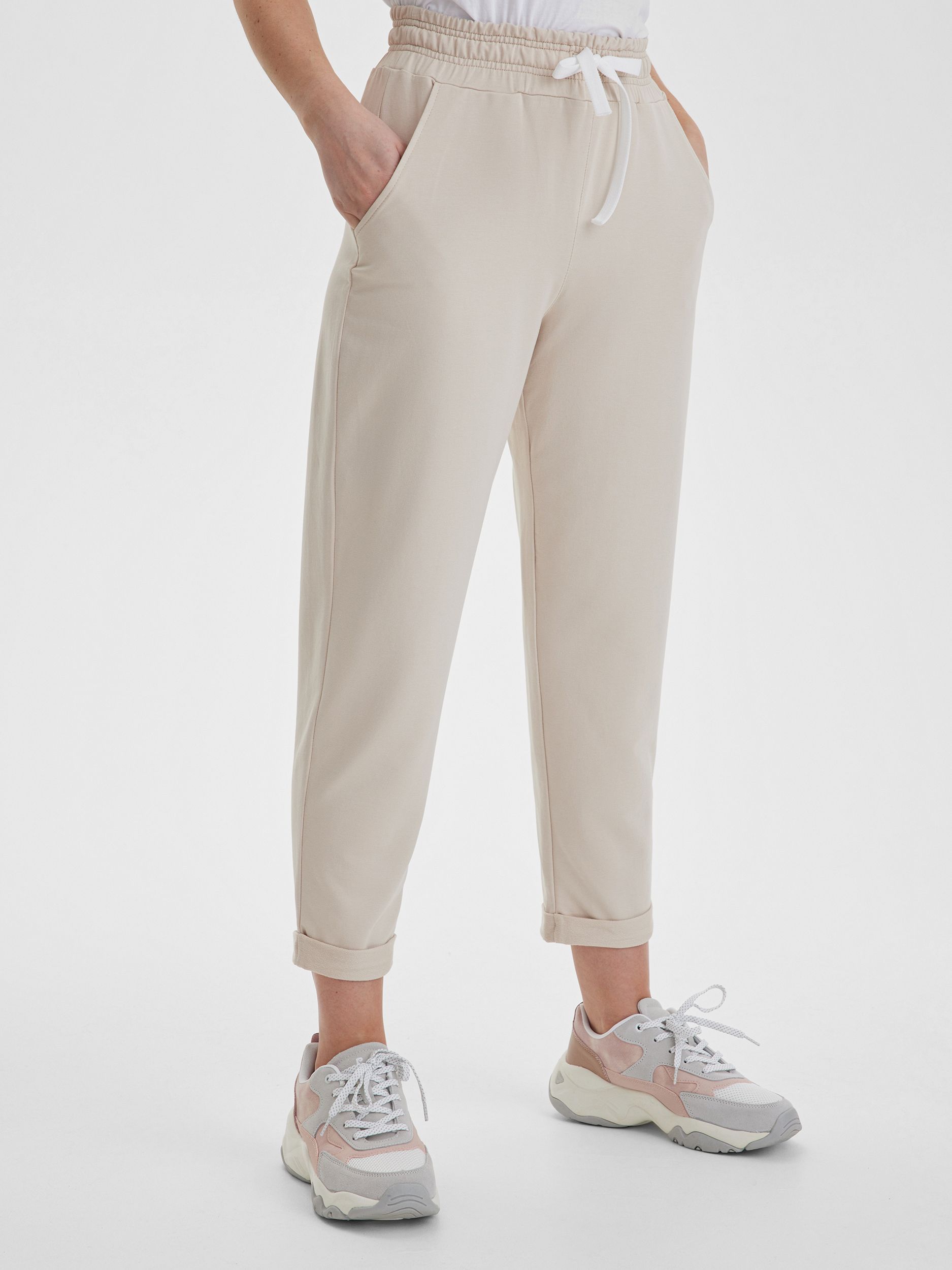 

Спортивные брюки женские LAINA S22-W1-751 бежевые 54 RU, Бежевый, S22-W1-751