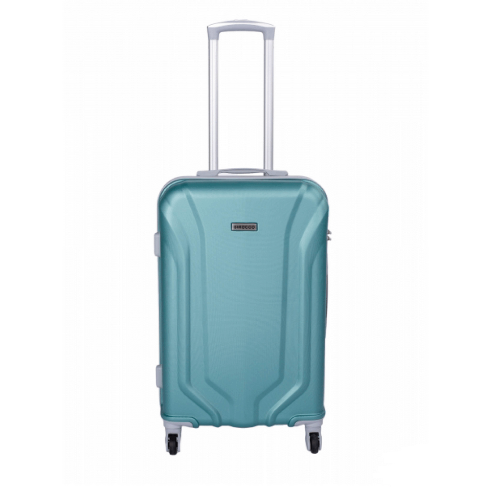 Чемодан унисекс SIROCCO Quarts зеленый 35x21x56см 3599₽