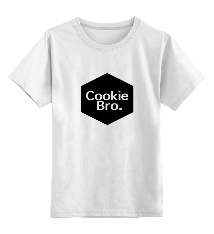 

Детская футболка Printio Cookie bro. цв.белый р.128, 0000001333603