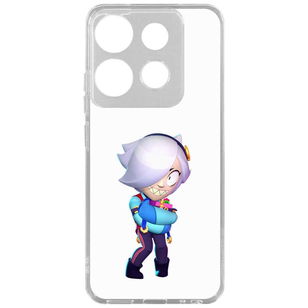 Чехол-накладка Brawl Stars-Колетт для INFINIX Smart 7