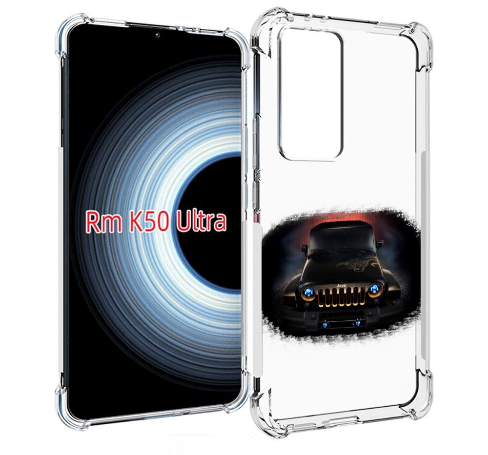 

Чехол Mypads Jeep 2 Для Xiaomi 12T/Redmi K50 Ultra, Прозрачный, Tocco