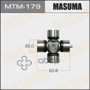 

Крестовина Кардан.Вала Mitsubishi Pajero Ii V14w-V55w 1991-2004 Masuma MTM-179