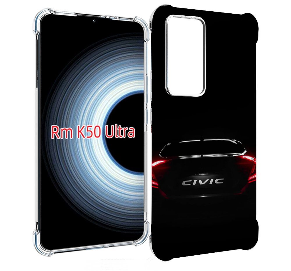 

Чехол Mypads Honda 2 Для Xiaomi 12T/Redmi K50 Ultra, Прозрачный, Tocco