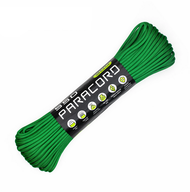

Паракорд 550 Cord 30м (green), Зеленый