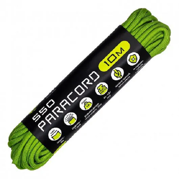 

Паракорд 550 Cord 30м (golf green), Зеленый