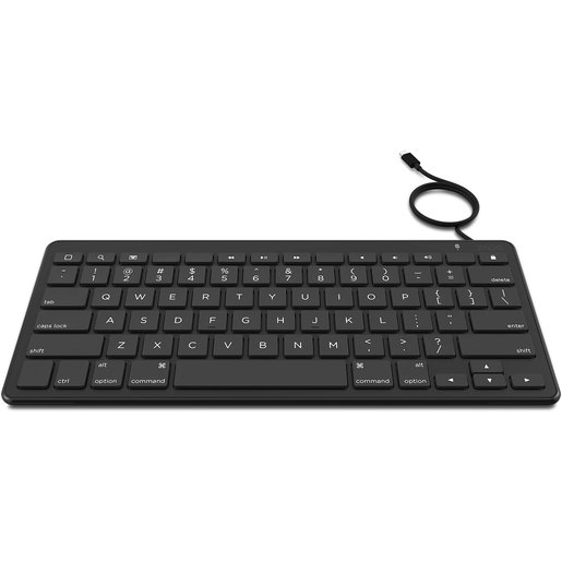 

Проводная клавиатура ZAGG Universal Wired Lightning Black, Universal Wired Lightning