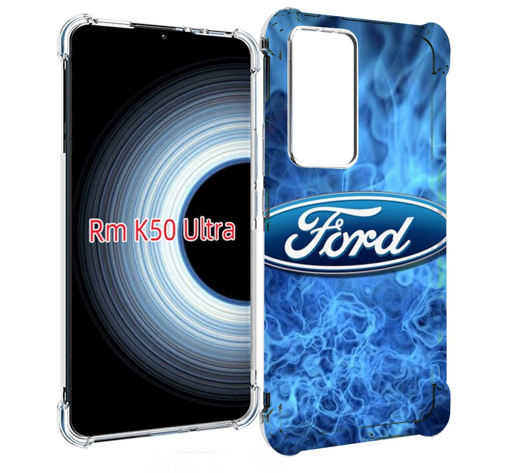 

Чехол Mypads Ford-22 М Для Xiaomi 12T/Redmi K50 Ultra, Прозрачный, Tocco