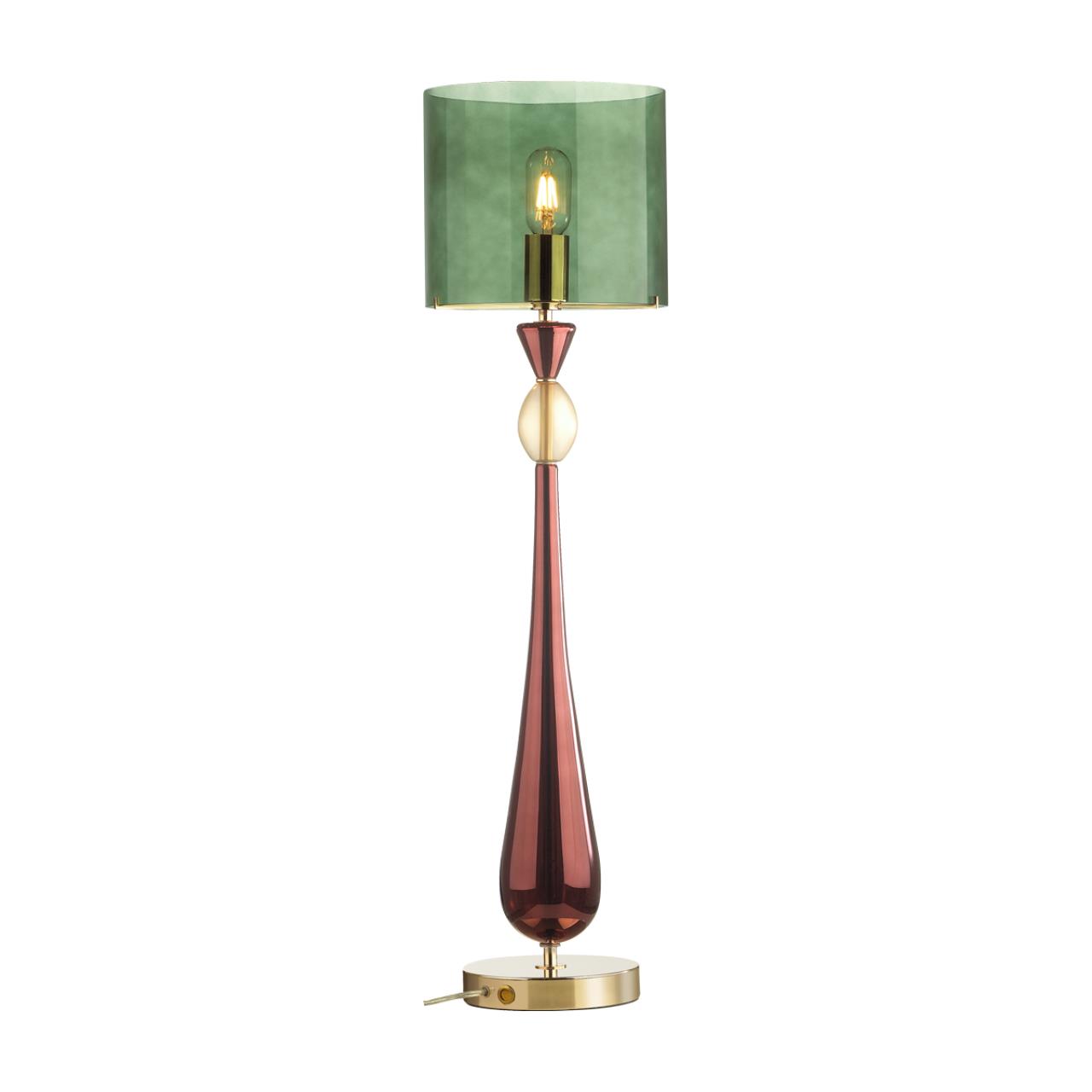 

ODEON LIGHT EXCLUSIVE 4868/1T 4868/1T STANDING ODL_EX22 57 золотой/бордовый/стекло База дл