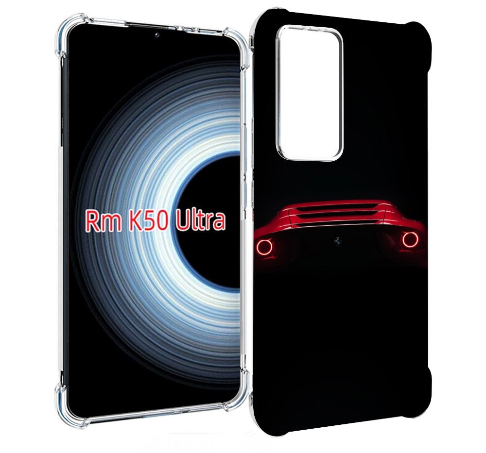 

Чехол Mypads Ferrari 1 Для Xiaomi 12T/Redmi K50 Ultra, Прозрачный, Tocco