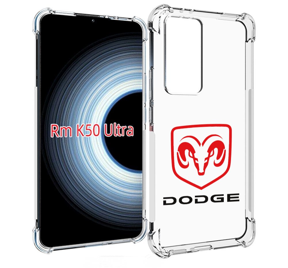 

Чехол Mypads Dodge-2 Мужской Для Xiaomi 12T/Redmi K50 Ultra, Прозрачный, Tocco