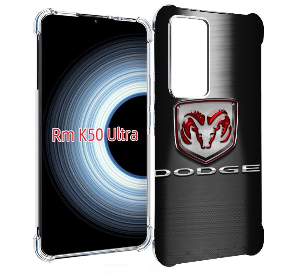 

Чехол Mypads Dodge 1 Мужской Для Xiaomi 12T/Redmi K50 Ultra, Прозрачный, Tocco