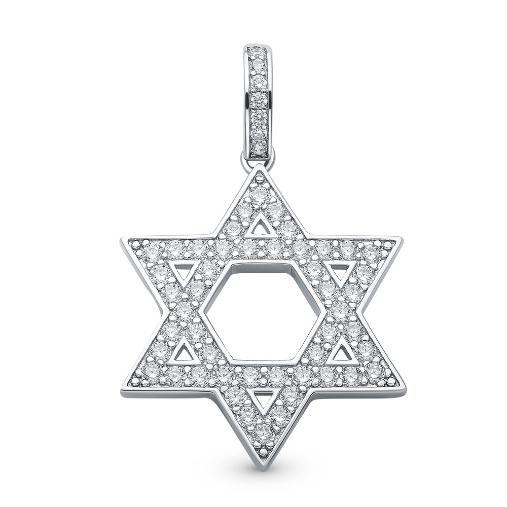 

Подвеска из серебра с фианитом 585Gold 703005875, 703005875