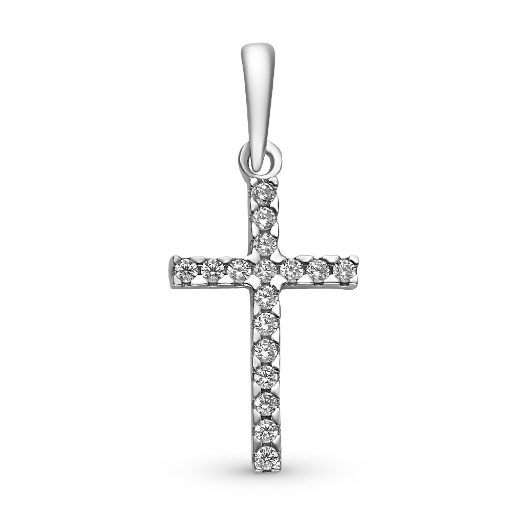 

Кулон из серебра 585Gold 703005820, фианит, 703005820
