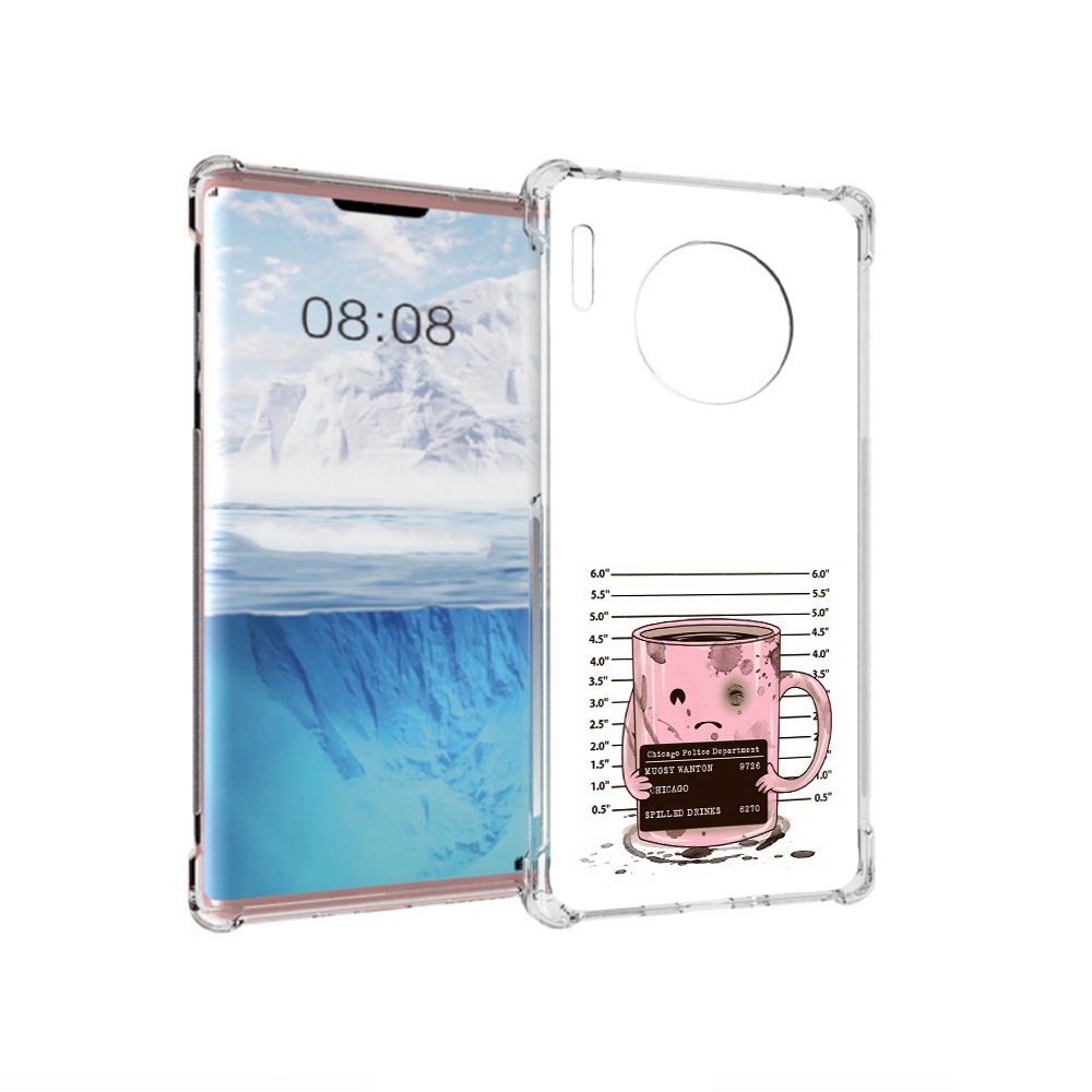 

Чехол MyPads Tocco для Huawei Mate 30 Pro кружка, Прозрачный, Tocco