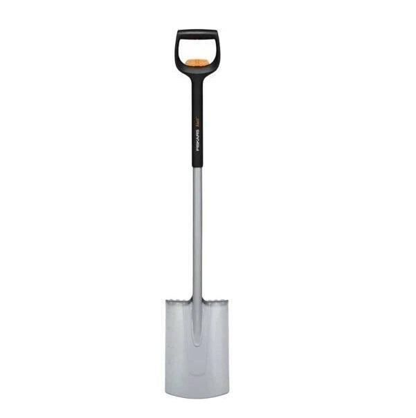 Лопата штыковая FISKARS Xact телескопическая прямая (1066733)