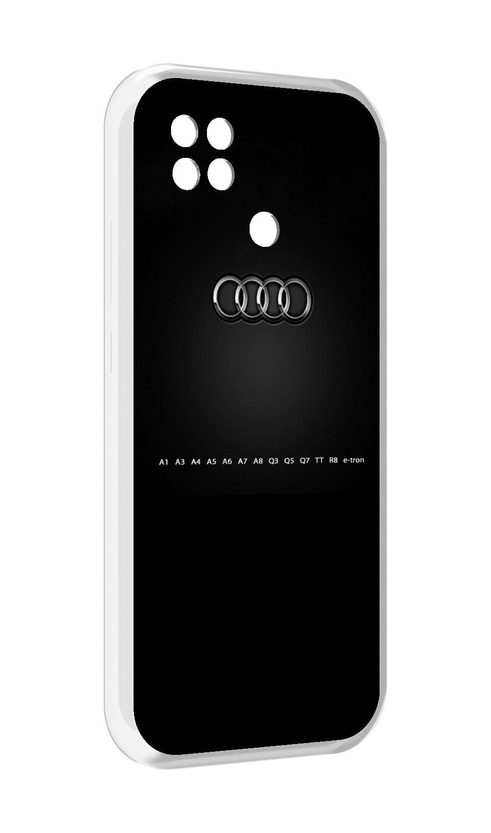 

Чехол Mypads Audi 1 Мужской Для Poco C40, Прозрачный, Tocco