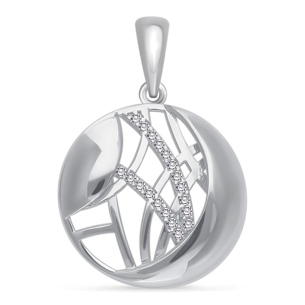 

Подвеска из серебра с фианитом 585Gold 703005770, 703005770