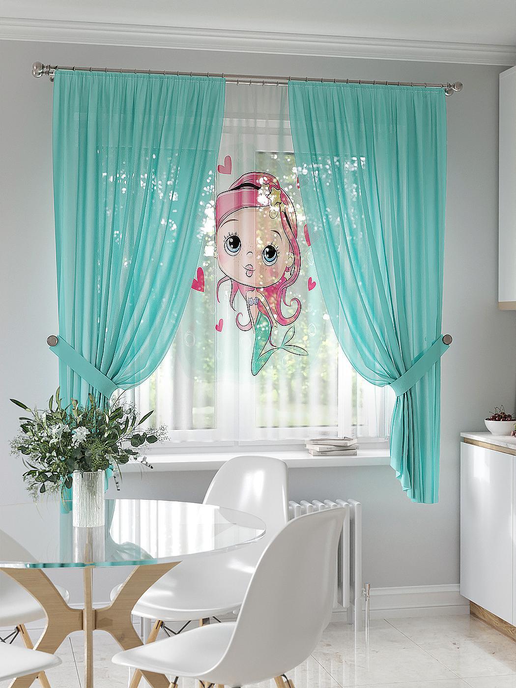 

Комплекты штор AT HOME Мокенвис высота 180 см, ширина 145 см, Бежевый, 550188