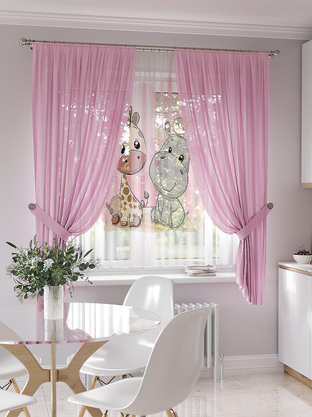 

Комплекты штор AT HOME Михиконс высота 180 см, ширина 145 см, Бежевый, 550139