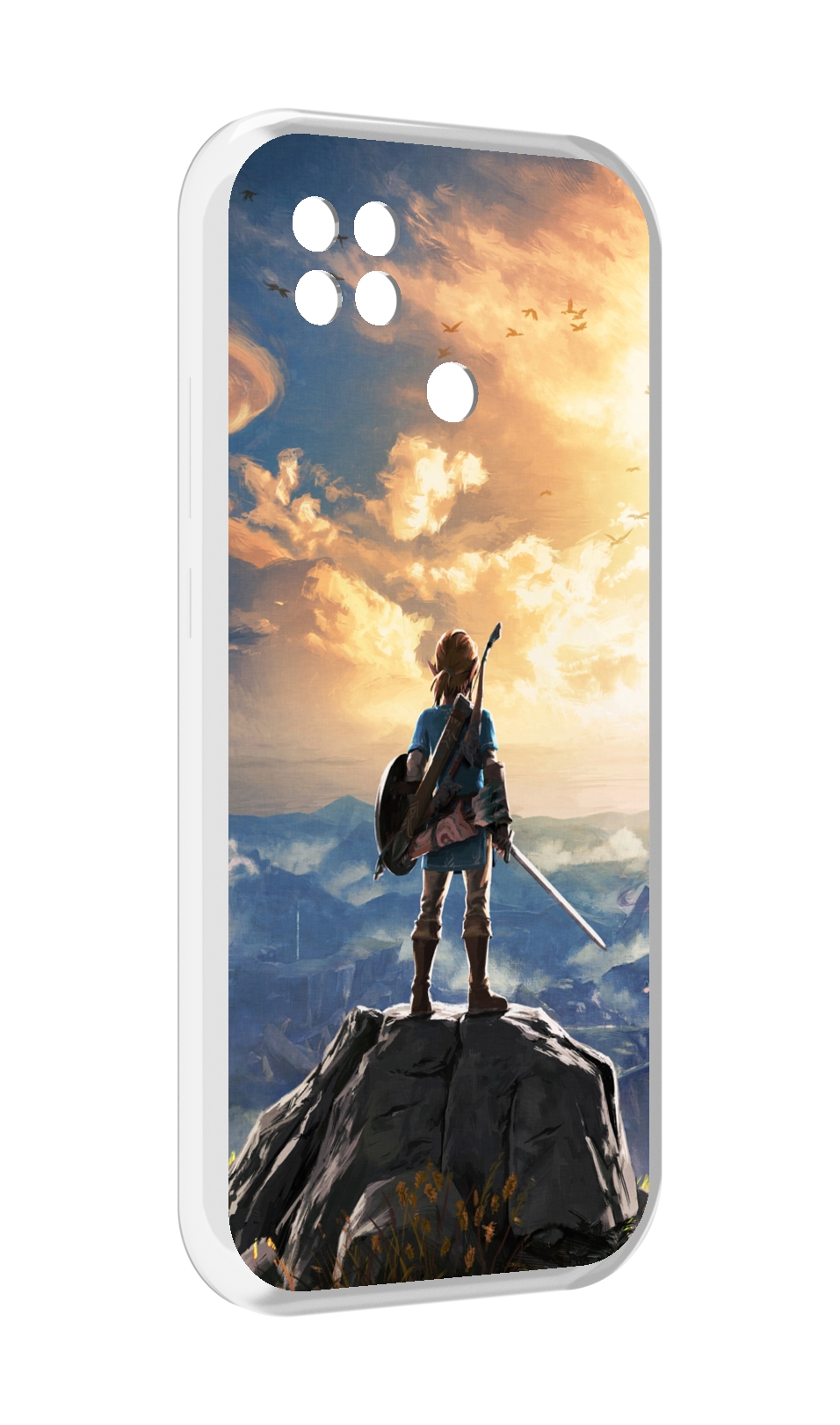 

Чехол Mypads The Legend Of Zelda Для Poco C40, Прозрачный, Tocco
