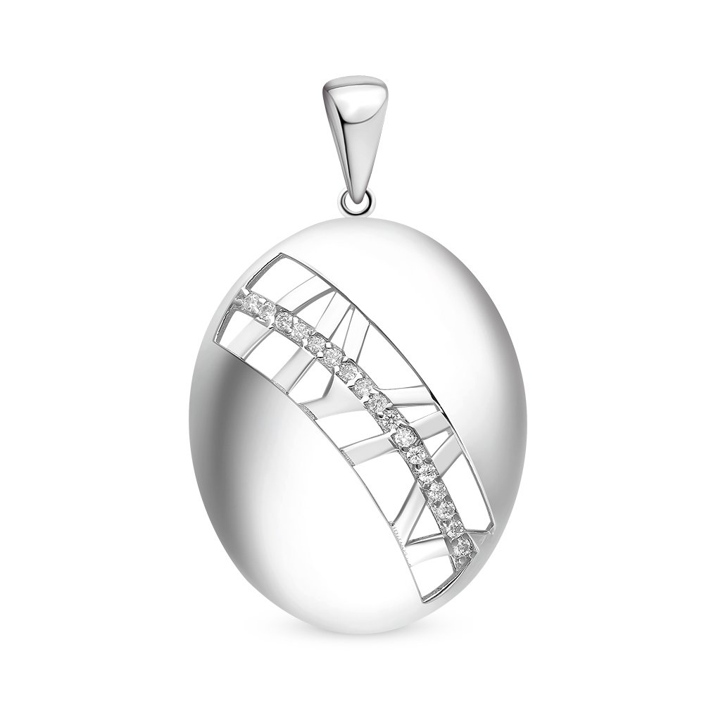 

Подвеска из серебра с фианитом 585Gold 703005694, 703005694