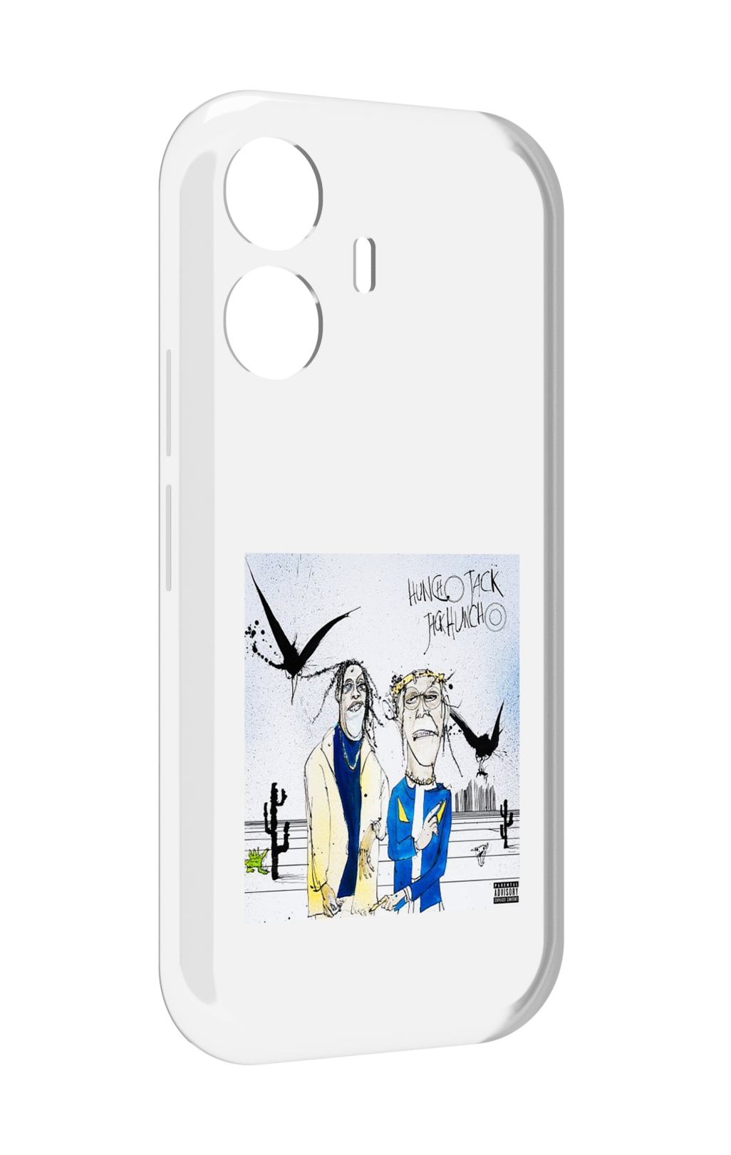 

Чехол MyPads Travis Scott & Quavo - Huncho Jack, Jack Huncho для Vivo Y77E, Прозрачный, Tocco