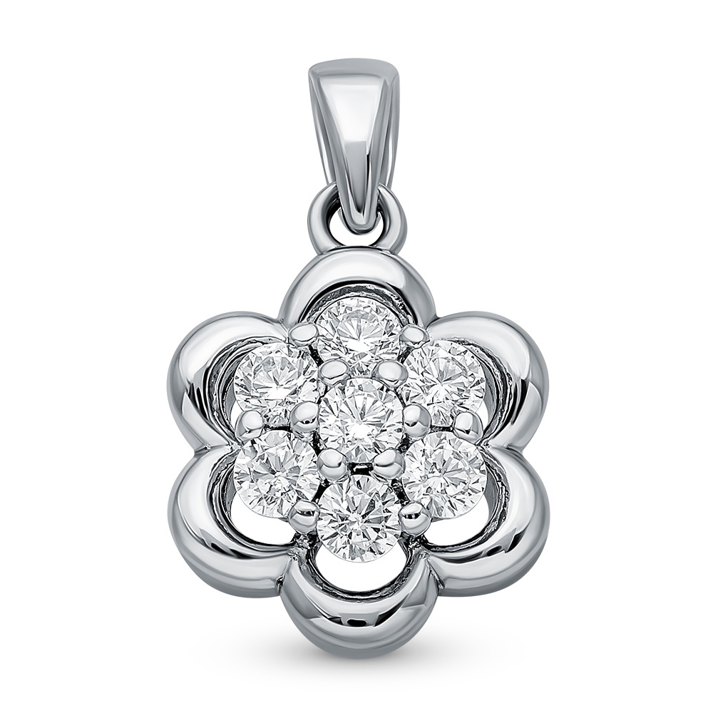 

Подвеска из серебра с фианитом 585Gold 703005436, 703005436
