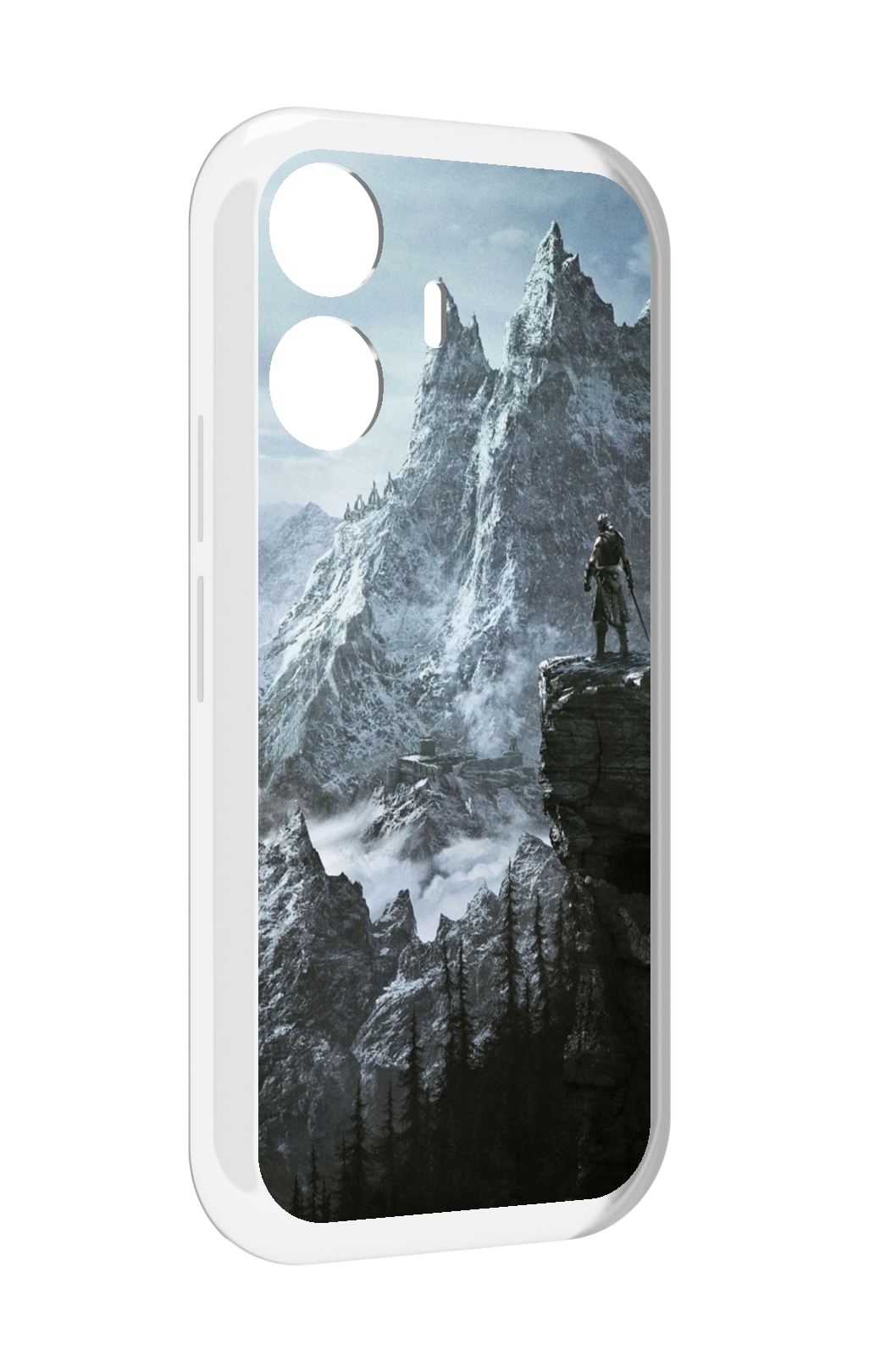 

Чехол MyPads The Elder Scrolls V Skyrim для Vivo Y77E / Vivo iQOO Z6 Lite, Прозрачный, Tocco