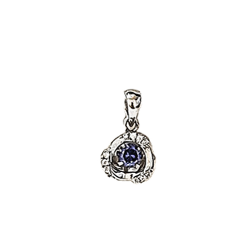

Подвеска из серебра с фианитом 585Gold 703004551, 703004551
