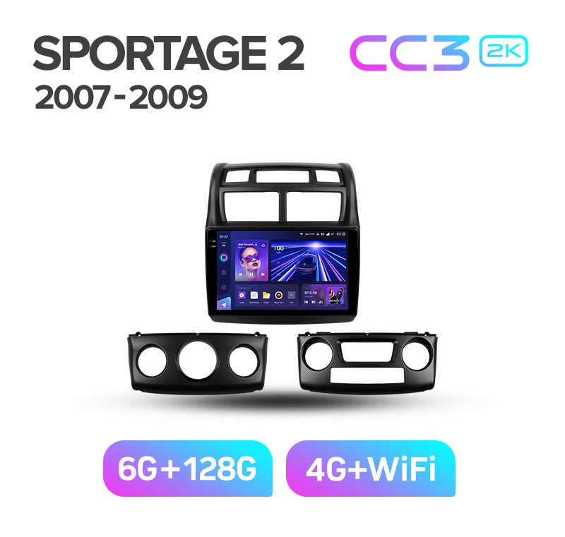 Магнитола TEYES KIA SPORTAGE 2 2007-2009 г CC3 2K 6128ГБ 4189000₽