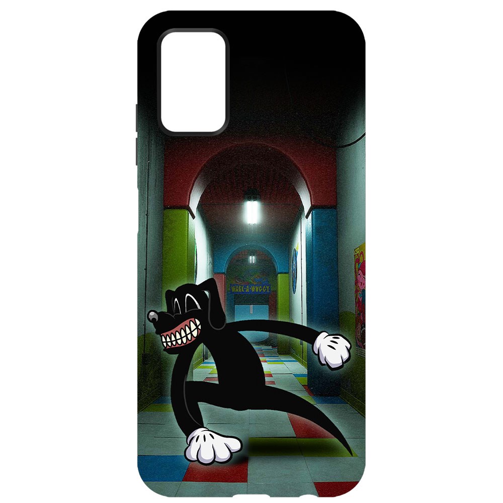 

Чехол-накладка Софт Хаги Ваги - Картун Дог для Samsung Galaxy A03s (A037), Черный