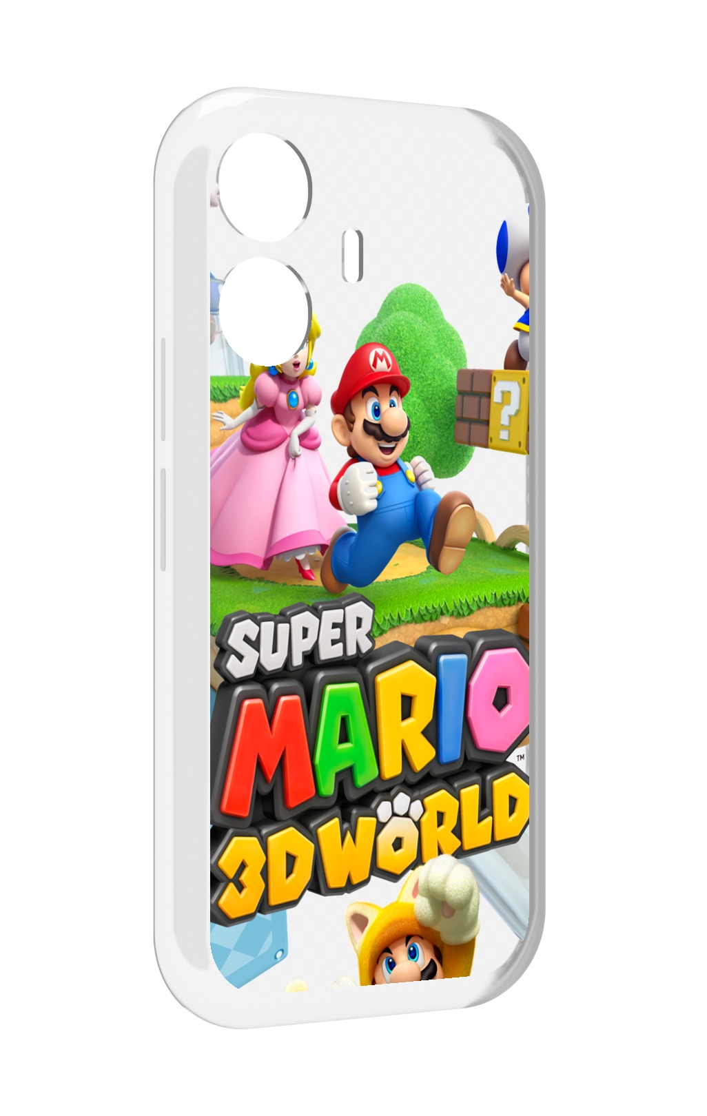 

Чехол MyPads Super Mario 3D World для Vivo Y77E / Vivo iQOO Z6 Lite, Прозрачный, Tocco