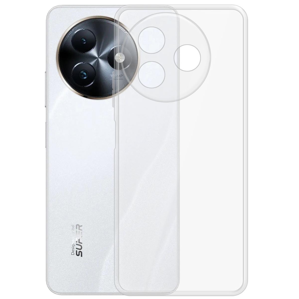 

Чехол-накладка Krutoff Clear Case для ITEL S24, Прозрачный