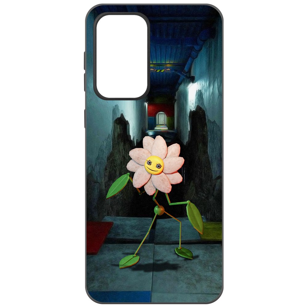 

Чехол-накладка Софт Хаги Ваги - Дейзи для Samsung Galaxy A33 5G (A336), Черный