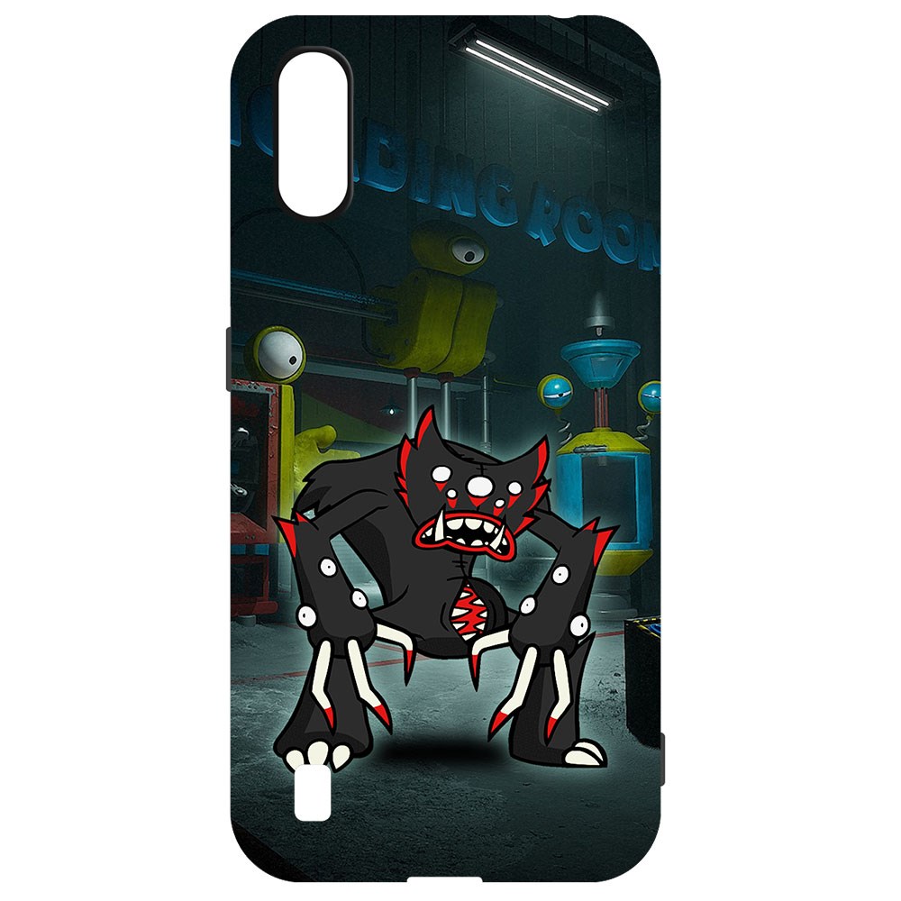 

Чехол-накладка Софт Хаги Ваги - Килли Вилли для Samsung Galaxy A01 (A015), Черный