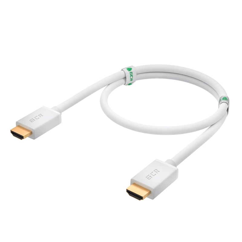 фото Кабель gcr hdmi 2.0 2м, белый (gcr-50543)